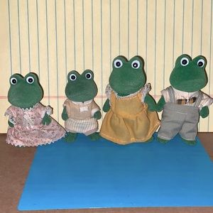 Bullrushes frog family Sylvanian families